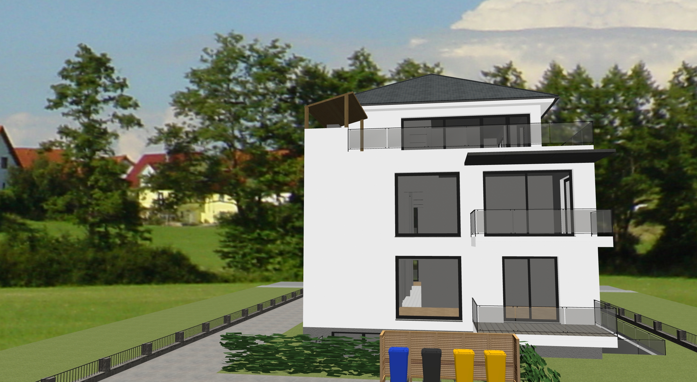 Neubau: Maisonette-Wohnung in Zehlendorf