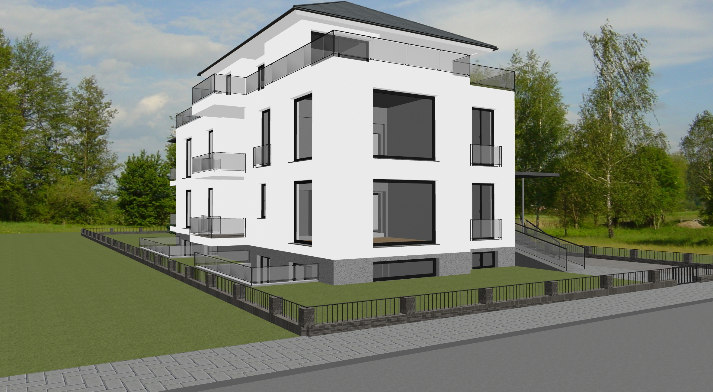 Neubau: Maisonette-Wohnung in Zehlendorf