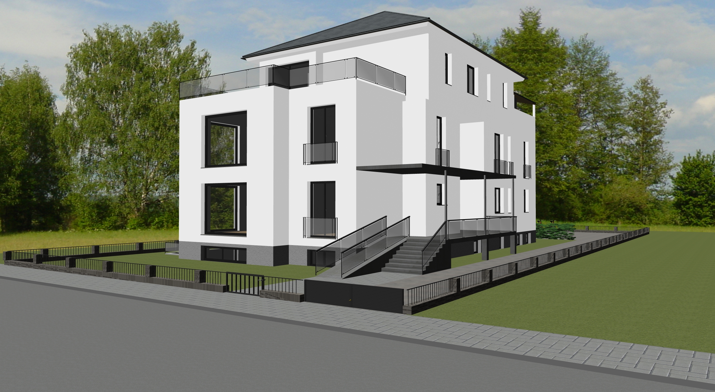 Neubau: Maisonette-Wohnung in Zehlendorf