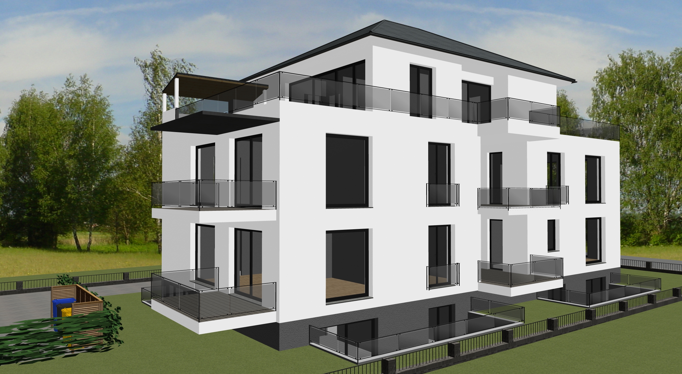 Neubau: Maisonette-Wohnung in Zehlendorf