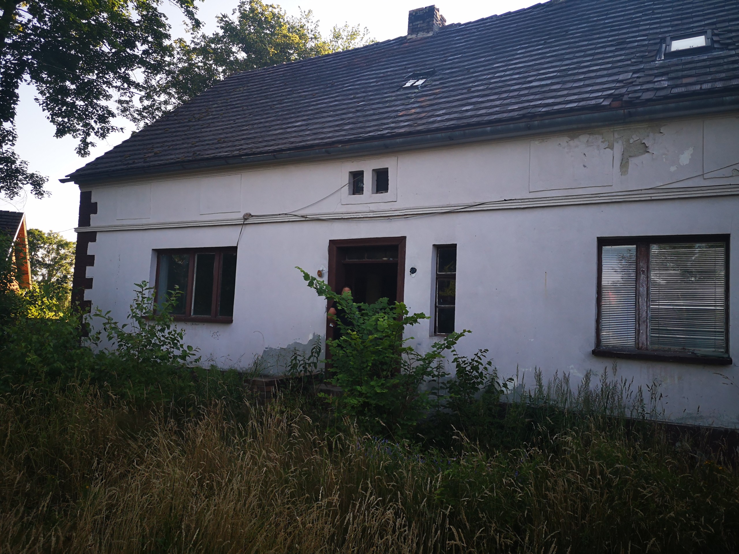 Resthof hinter der Deutsch-Polnischen Grenze
