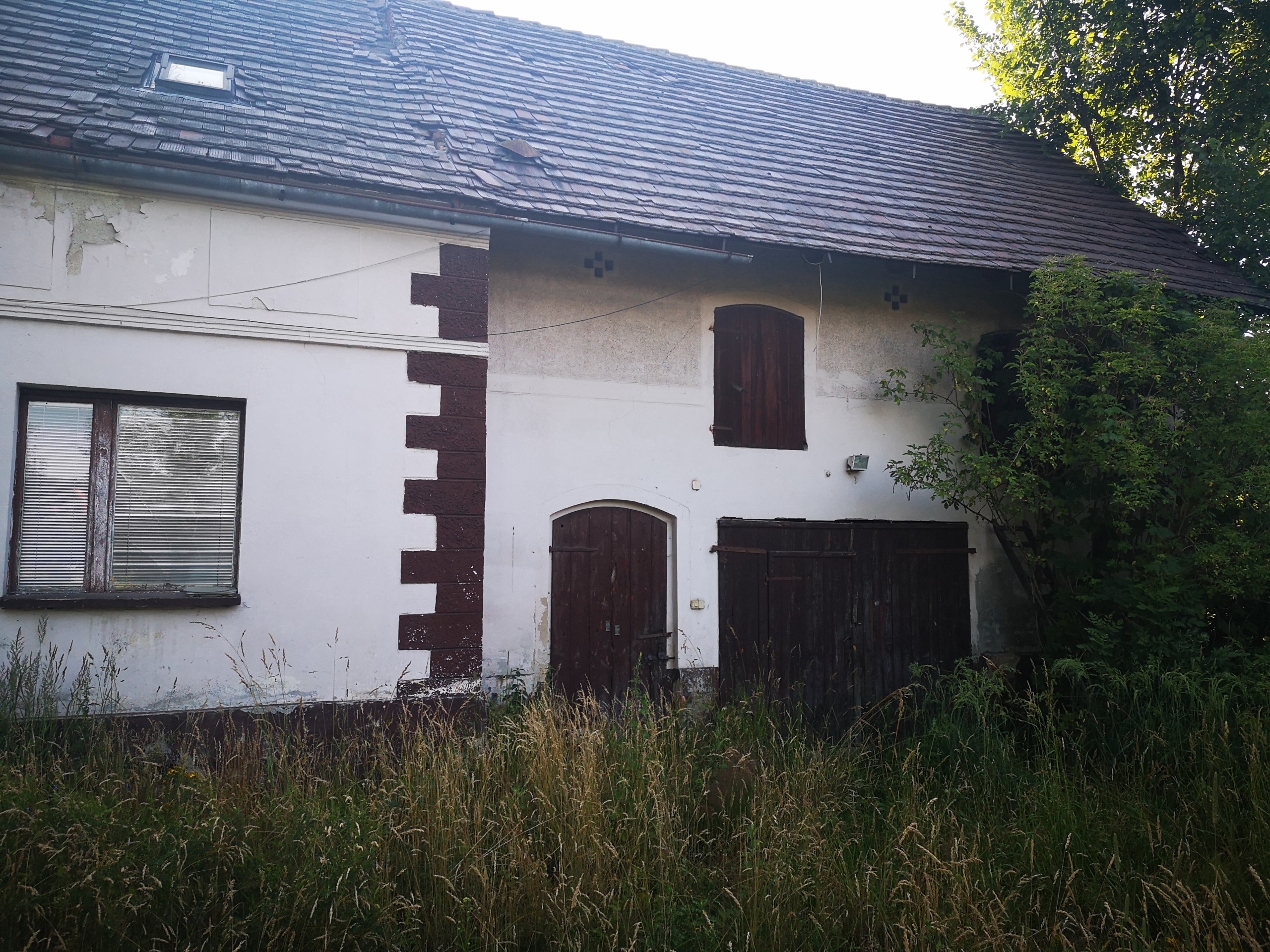 Resthof hinter der Deutsch-Polnischen Grenze