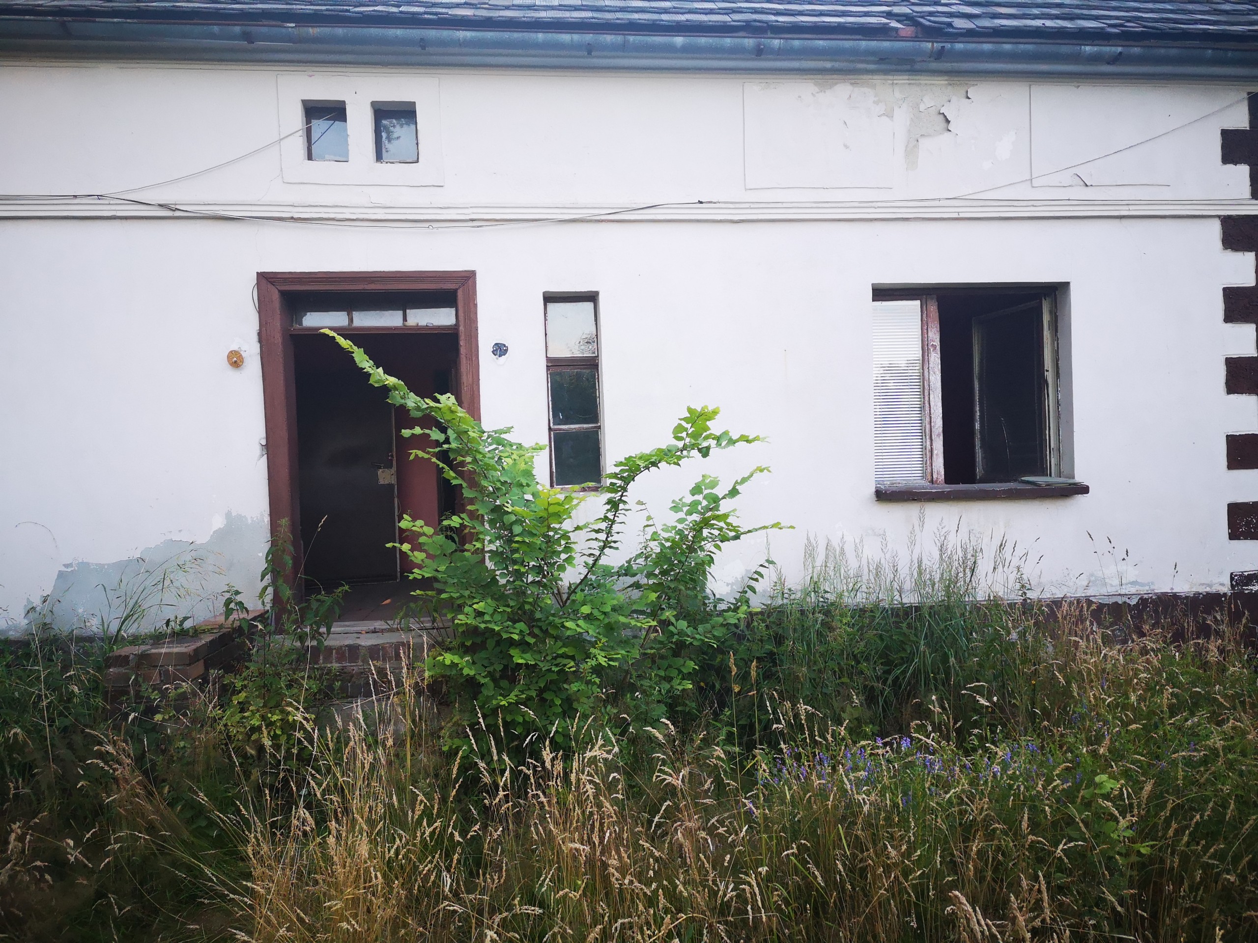 Resthof hinter der Deutsch-Polnischen Grenze