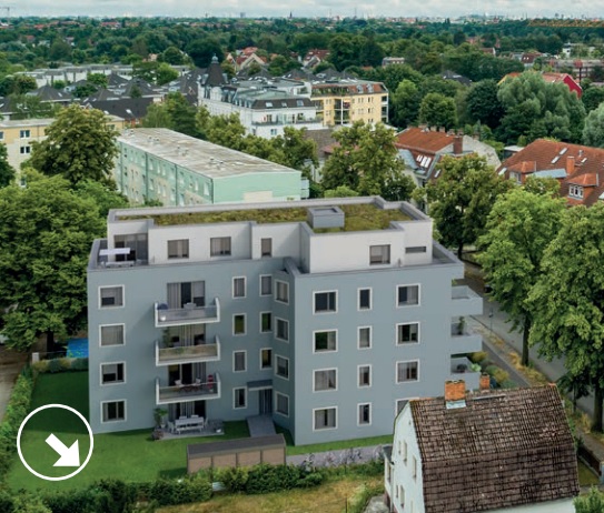 Modern und barrierefrei: Neubauwohnung im Erdgeschoss mit eigenem Garten