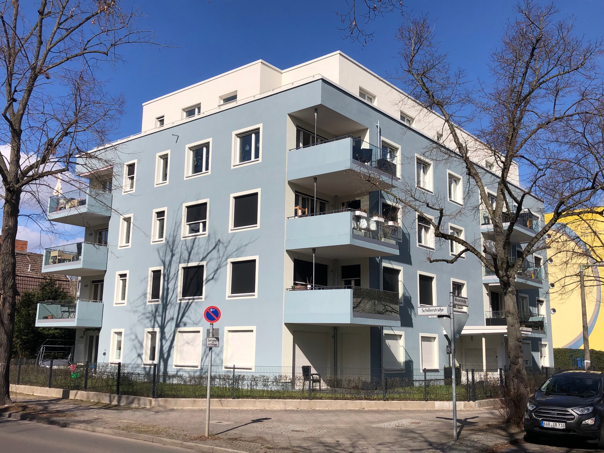 Ruhiges und lichtdurchflutetes Penthouse