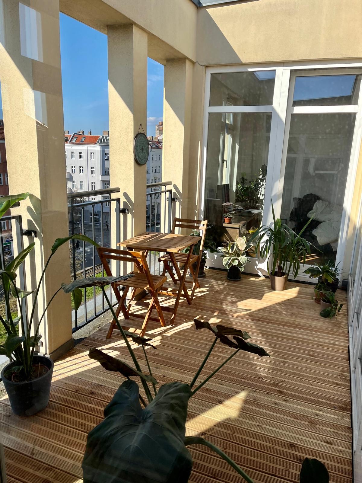 Penthouse mit Loggia und Balkon