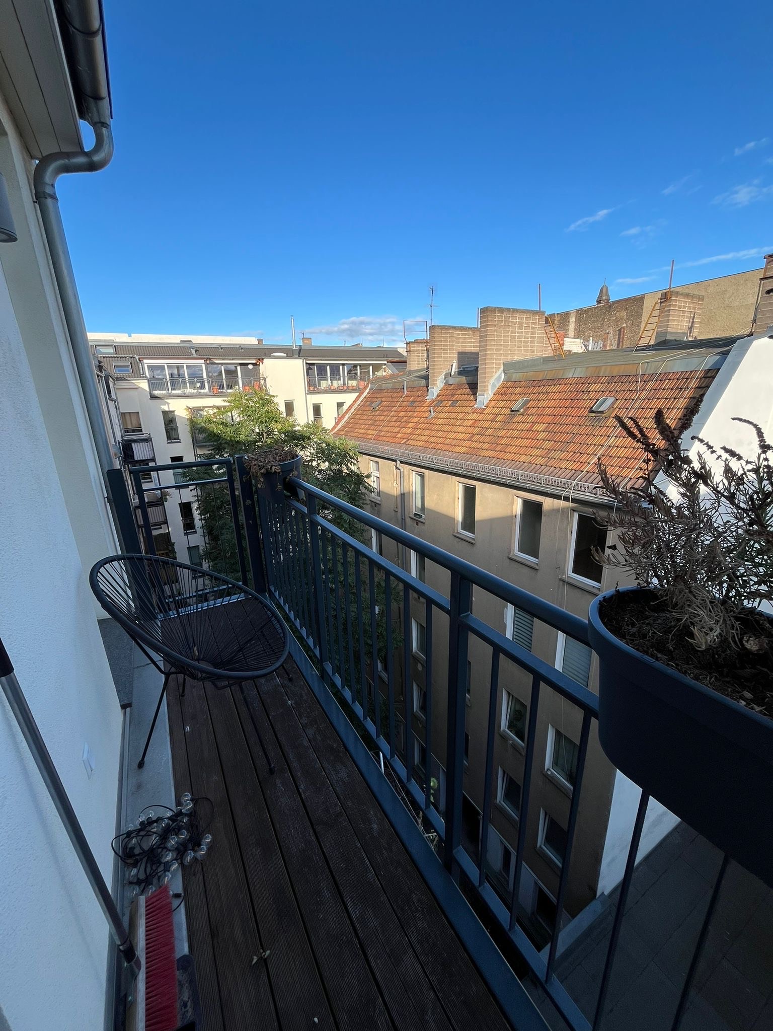 Penthouse mit Loggia und Balkon