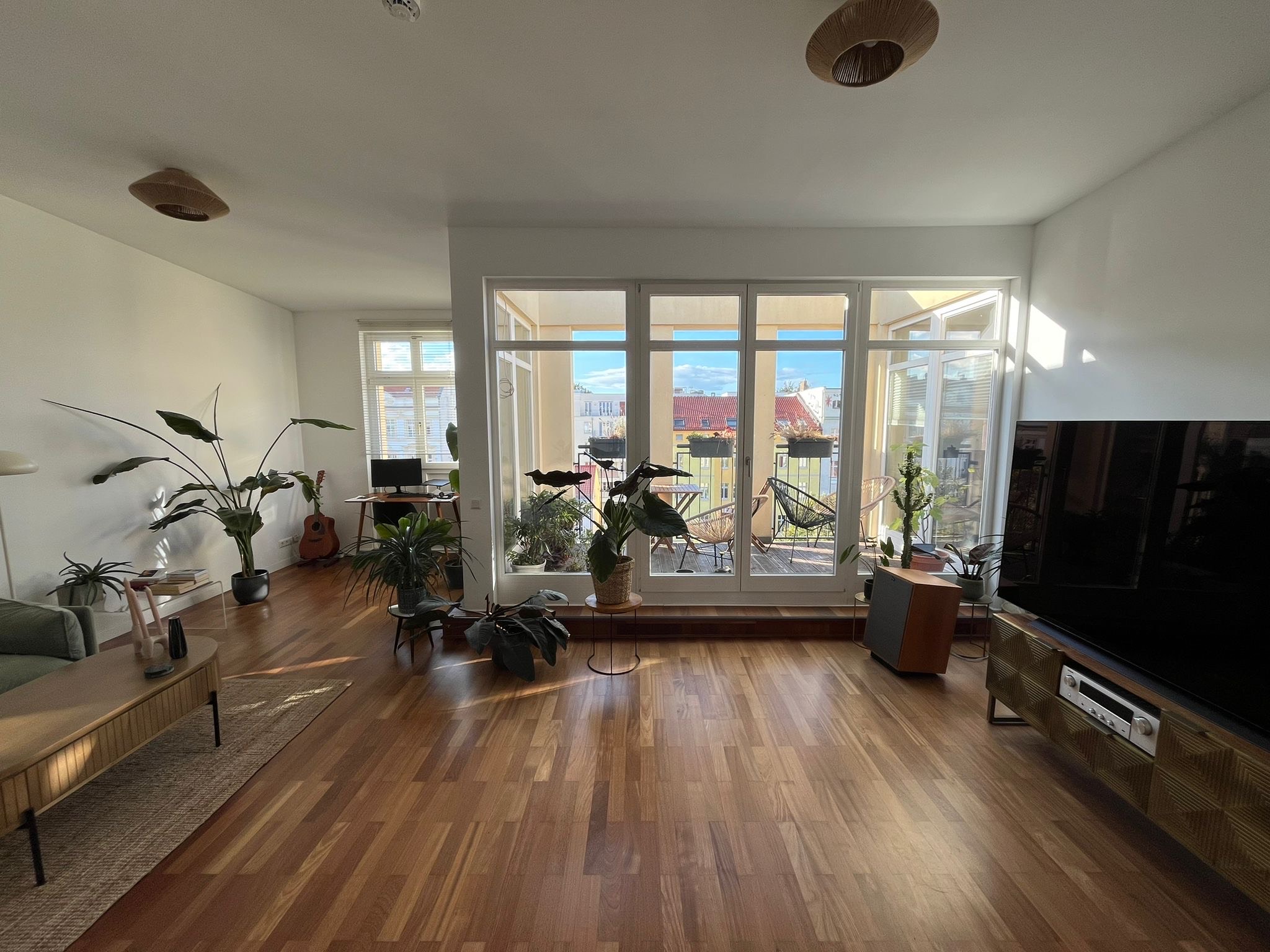 Penthouse mit Loggia und Balkon