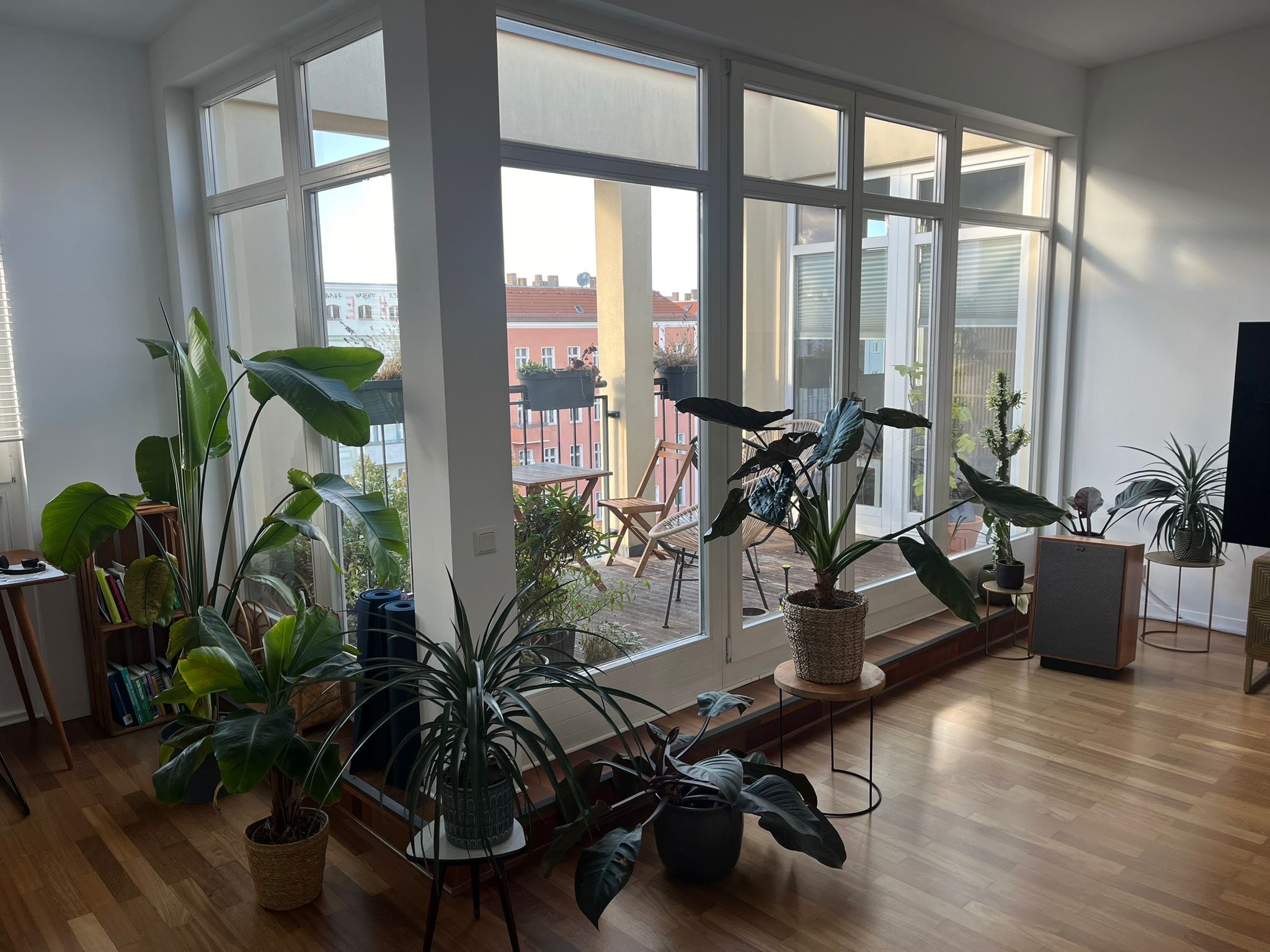 Penthouse mit Loggia und Balkon