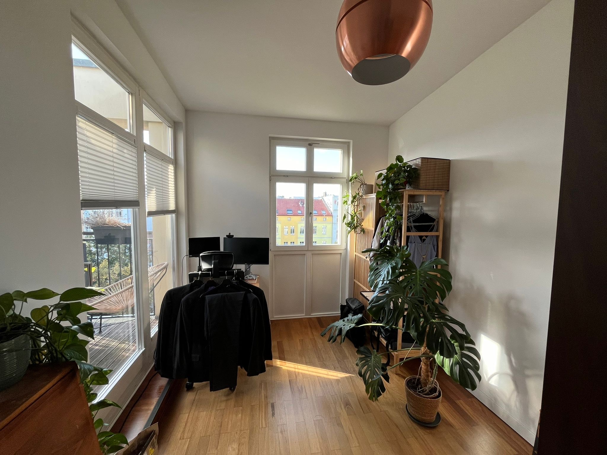 Penthouse mit Loggia und Balkon